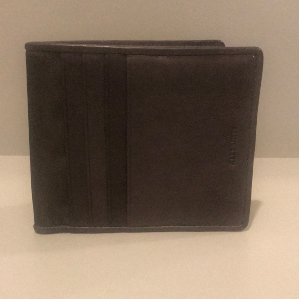 All Saints Men’s Waller Brown Leather Brand New
